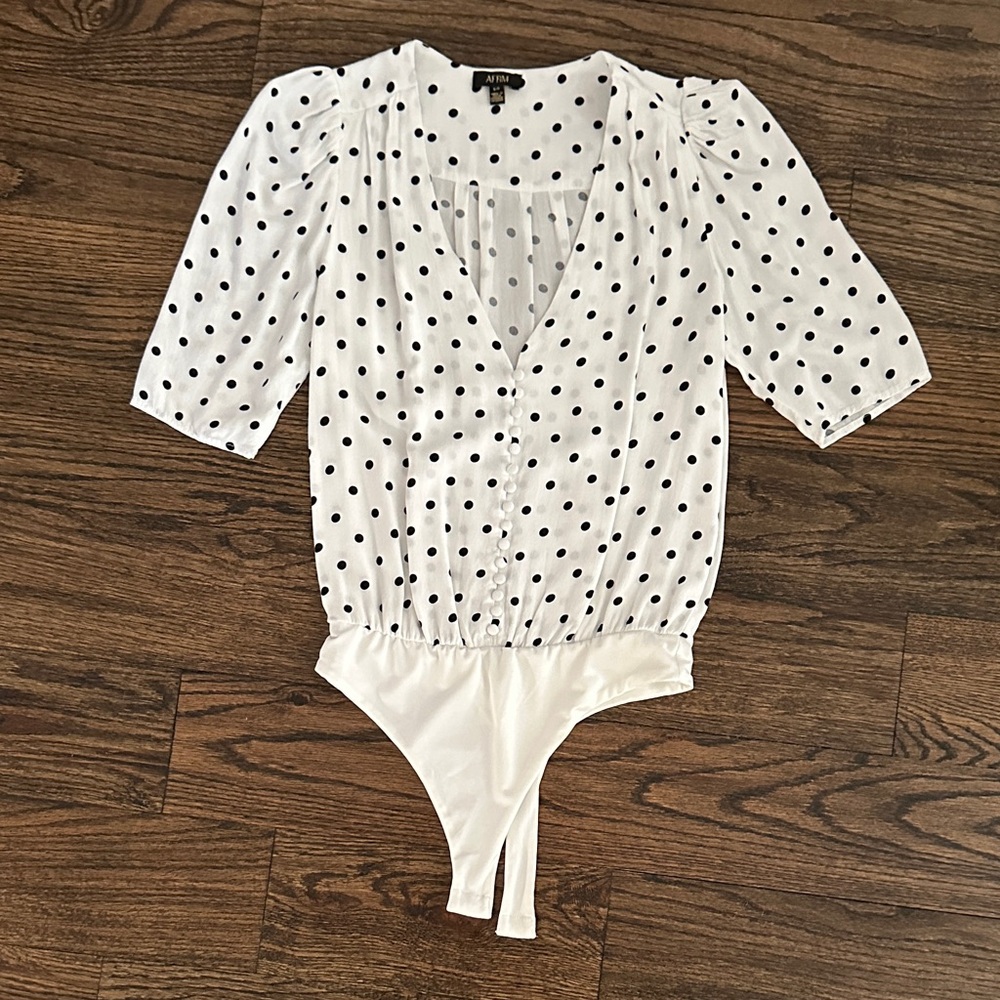 Polka Dot Bodysuit